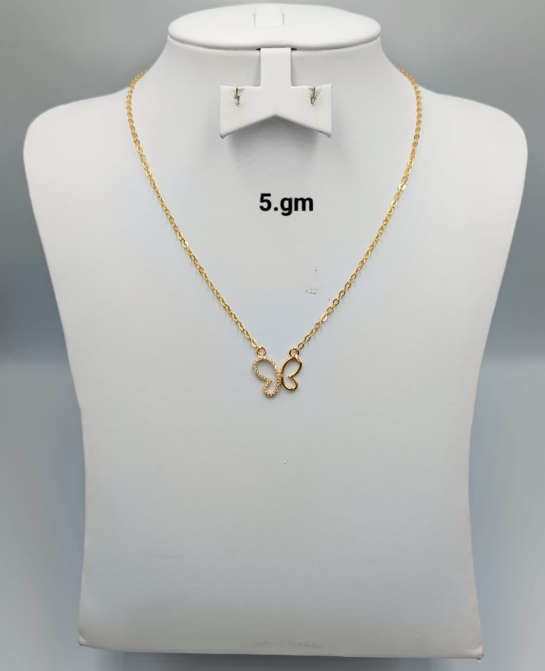 22 Karat Butterfly Chain