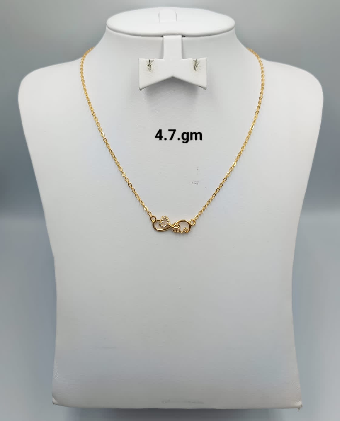22 Karat Infinity Love Chain