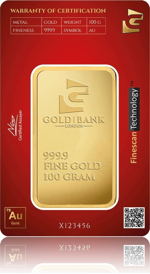 100g Gold Bank Phoenix Edition 2.0 Gold Bar